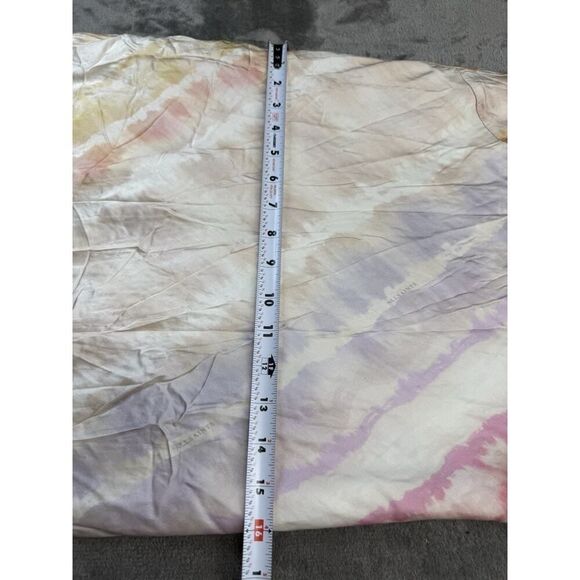 AllSaints Melody Marea Sunset Tie-Dye Silk Slip Dress Watercolor Midi sz 8 US - Picture 11 of 15